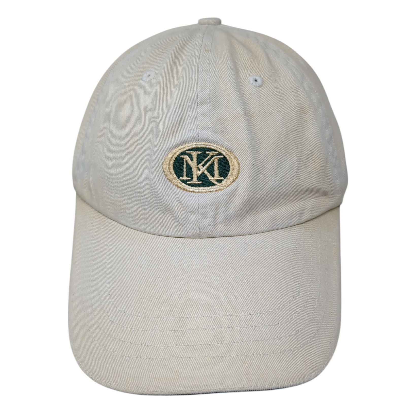 Kingsmill Slideback Hat Dorfman Pacific Beige One Size Embroidered Logo